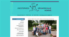 Desktop Screenshot of diesterweg-grundschule-worms.de